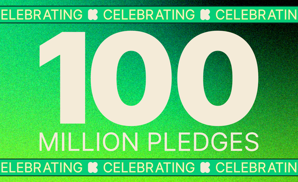 Celebrating 100 Million Pledges on Kickstarter